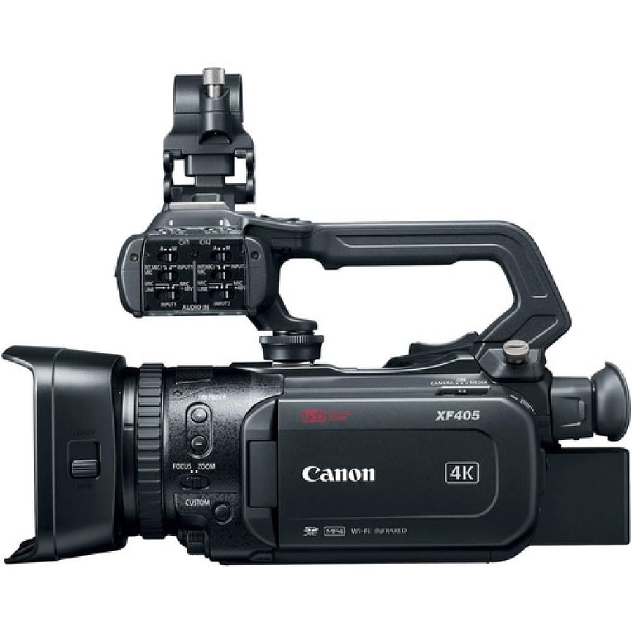 Canon XF405 4K UHD Camcorder With Dual-Pixel Autofocus