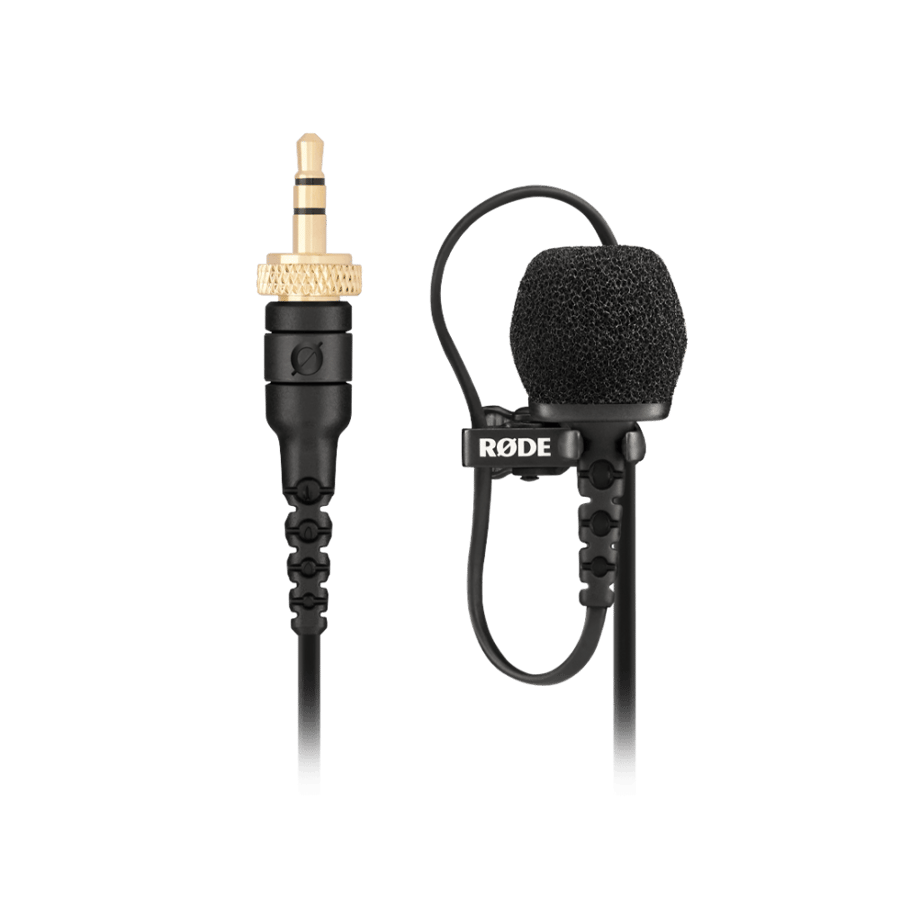 RODE OMNIDIRECTIONAL LAVALIER MIC W/ FLAT CABLE
