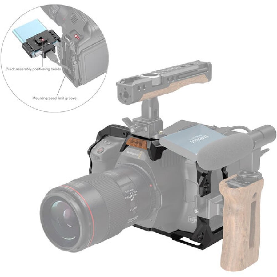 SmallRig Full Cage for Blackmagic Pocket Cinema Camera 6K Pro(SKU:3270)