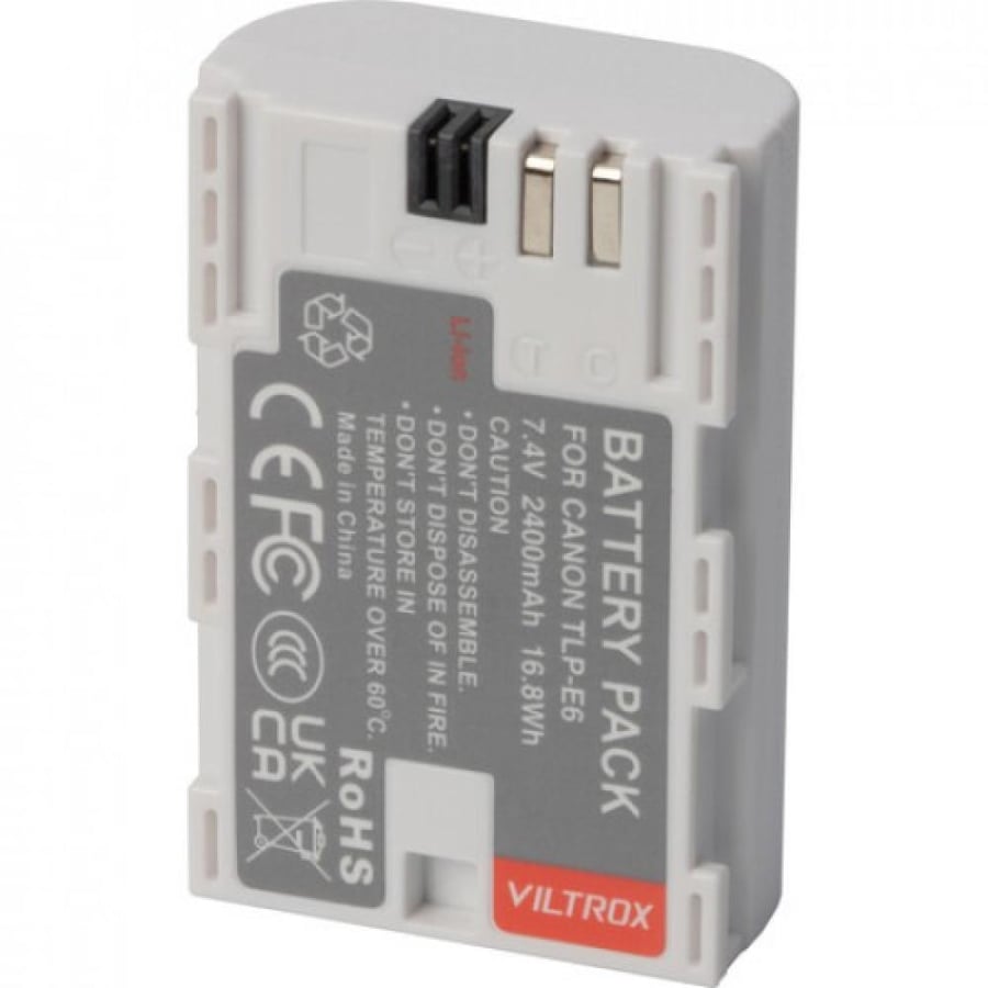 Viltrox TLP-E6 Rechargeable Lithium-Ion Camera Battery with USB-C Charging Port