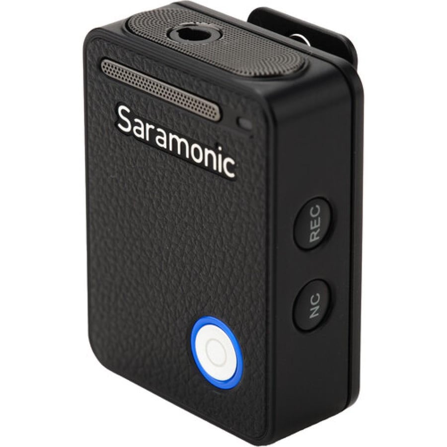 Saramonic Ultra 01 Wireless Lavalier Microphone, 32-Bit Float Recording, Timecode Sync, Noise Cancellation, IPX5 Water Resistance, 984’ Range, 130dB SPL, for Cameras, Smartphones, Computer