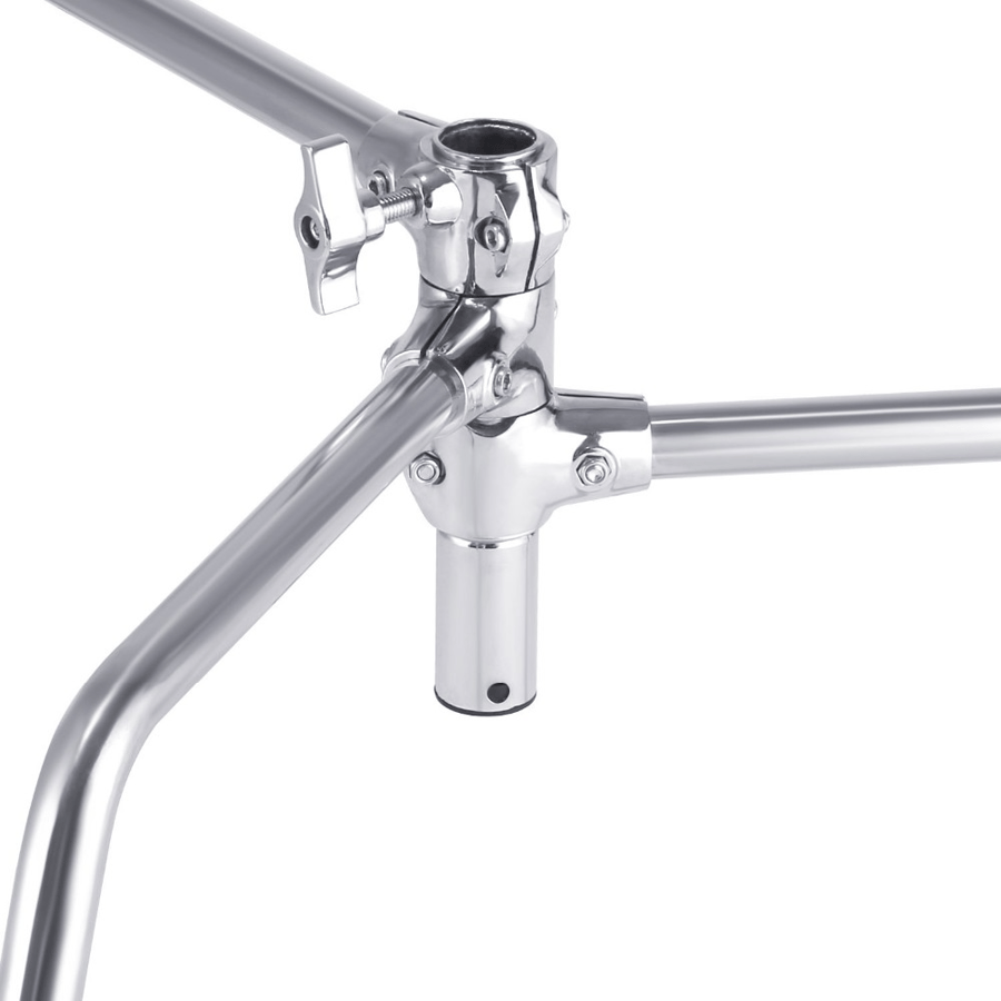 Focus Studio CS-340B Professional Photography Stainless Steel C-Stand with Boom Arm