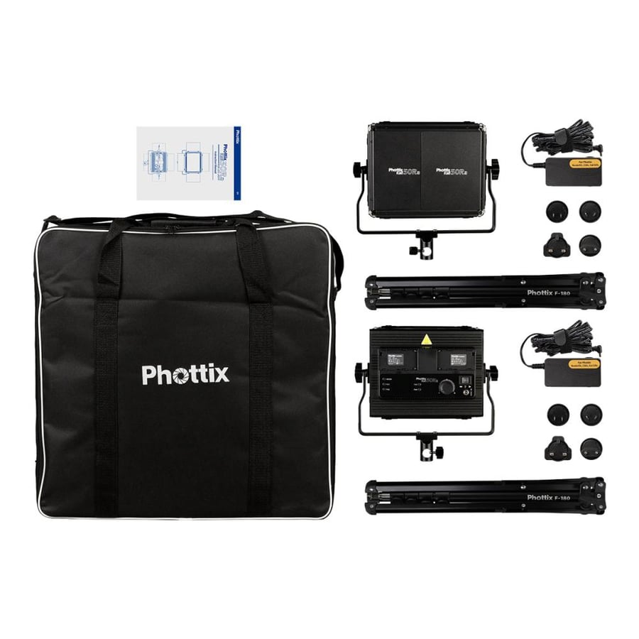 Phottix Kali 50Ra RGB Studio LED Twin Kit