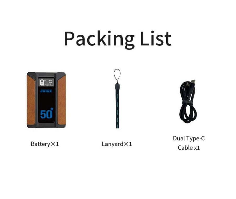 Innox Vmount Li-ion Mini Battery USB-C