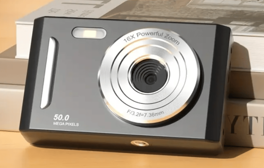 m26 ccd digital camera 50 million ultra clear pixels 8x (Silvery Color)