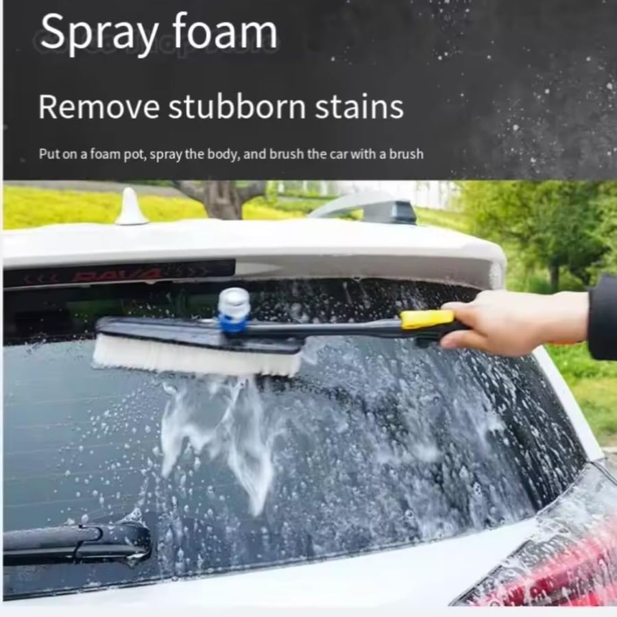 Car washing pump from car or house electricity - 2 motors