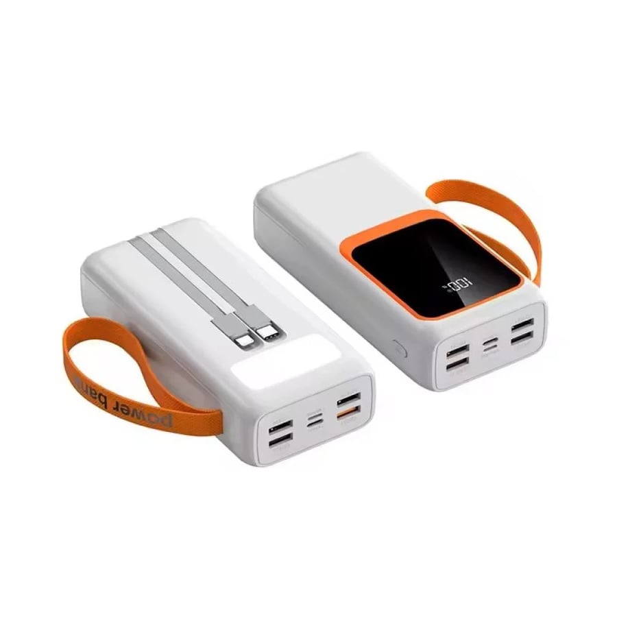Power bank battery 30,000 with screen and fast charging at 22.5W