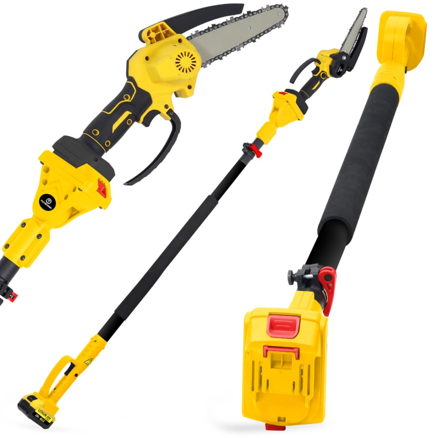 Electric wood saw 8 inch wireless battery with long extension arm
