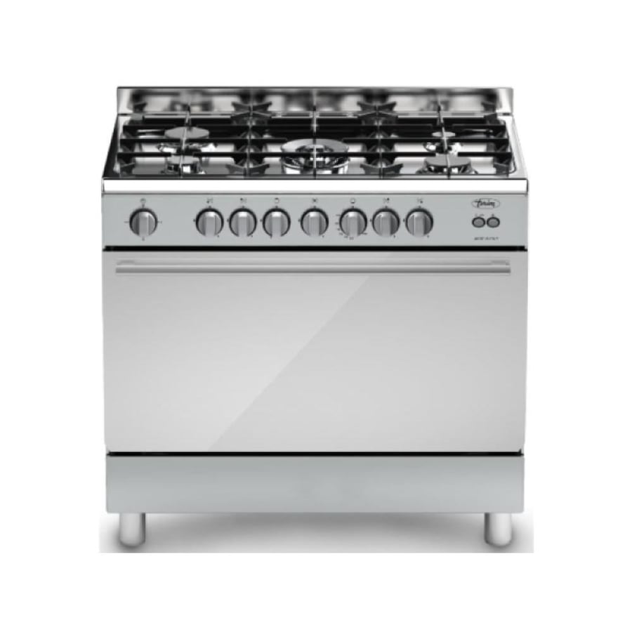 تيرم فرن غاز 5 عيون - 60×90 سم - أمان كامل - شواية بمروحة - TRFS965GGPCIF