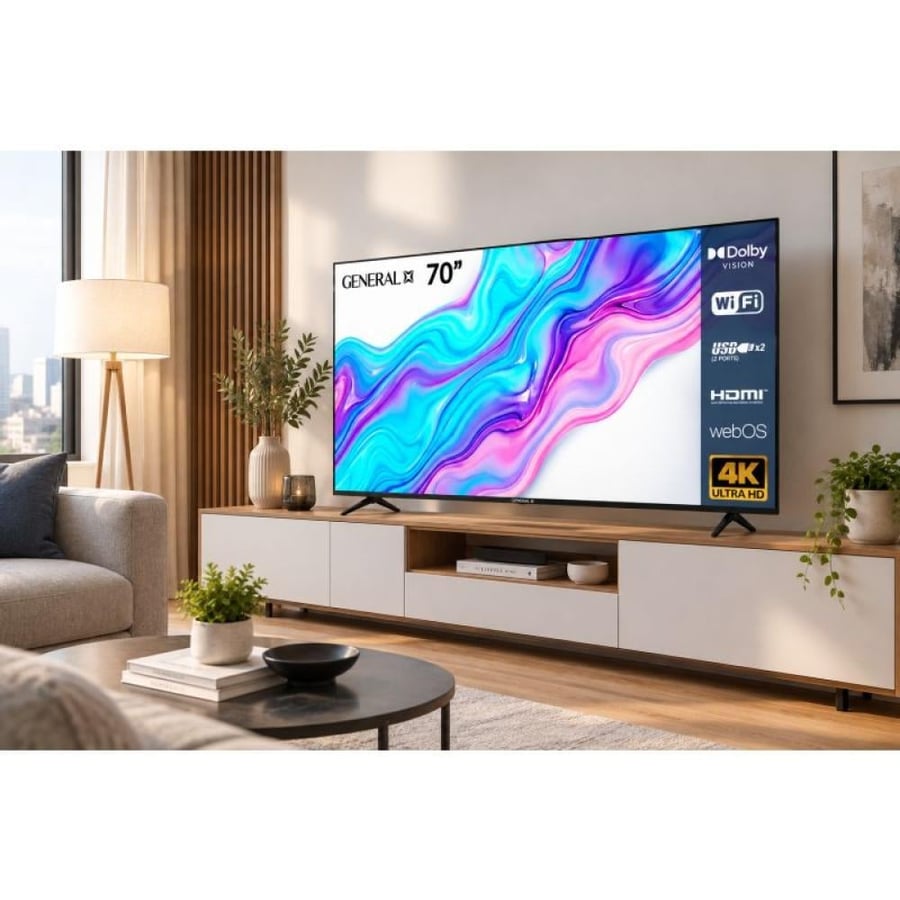 جنرال إكس شاشة - 70 بوصة - نظام WebOS 5 - موديل GX-70LPWQ