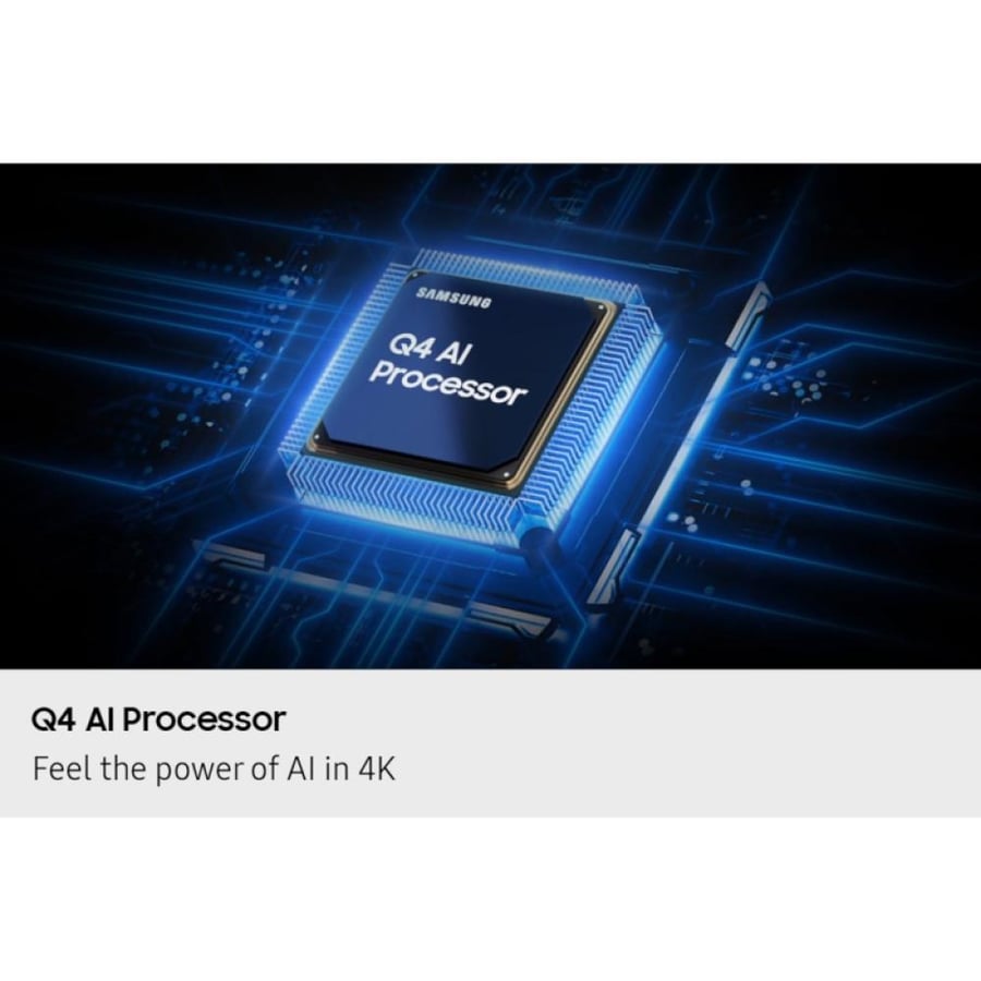 سامسونج شاشة سمارت 85 بوصة - 4K QLED - نظام تشغيل Tizen - أسود - QA85Q7FAAUXSA