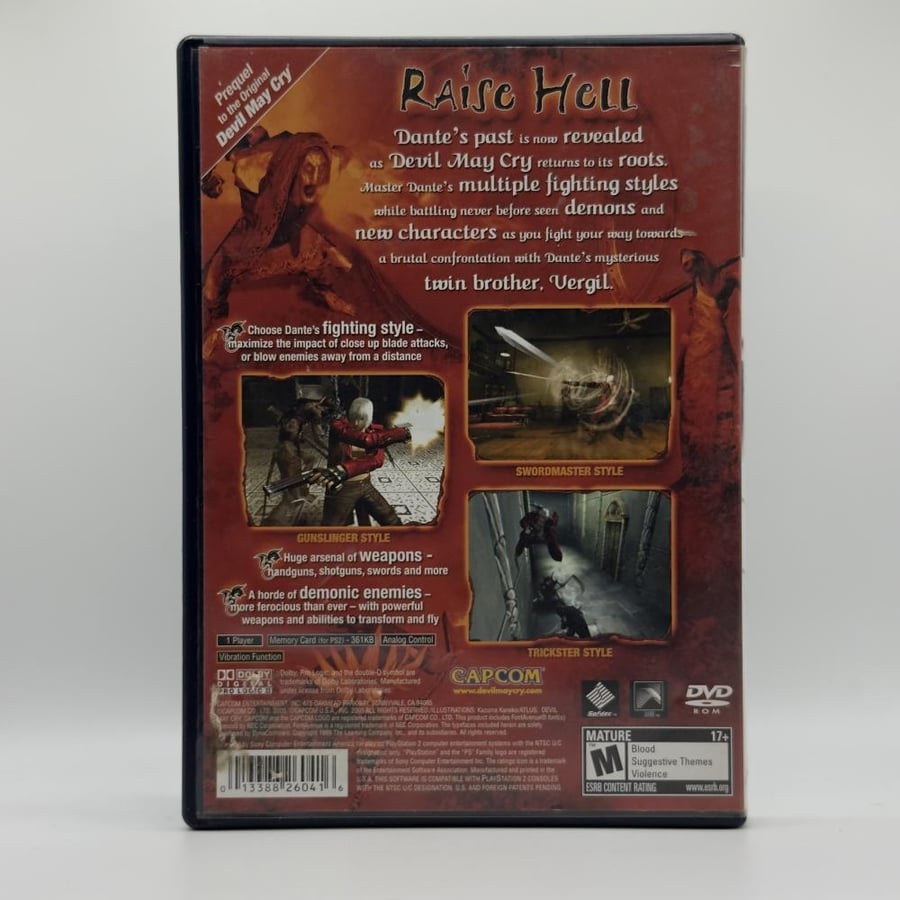 Devil may cry 3 (ntsc)