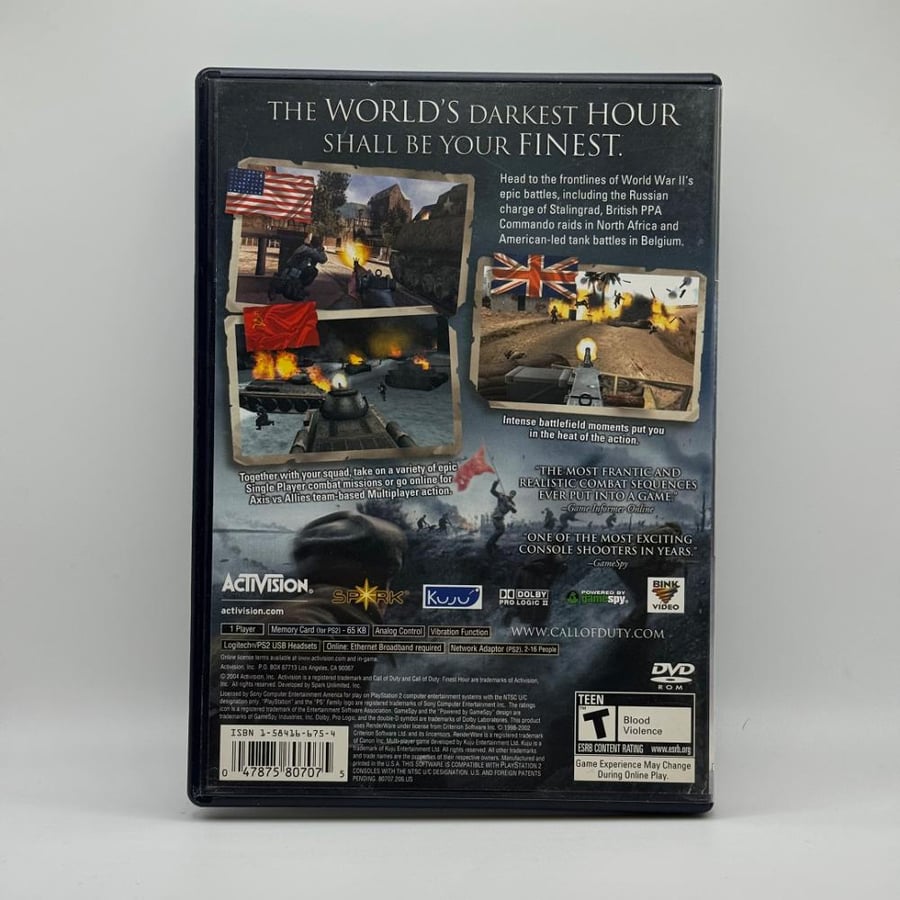 Call of duty finest hour (ntsc)