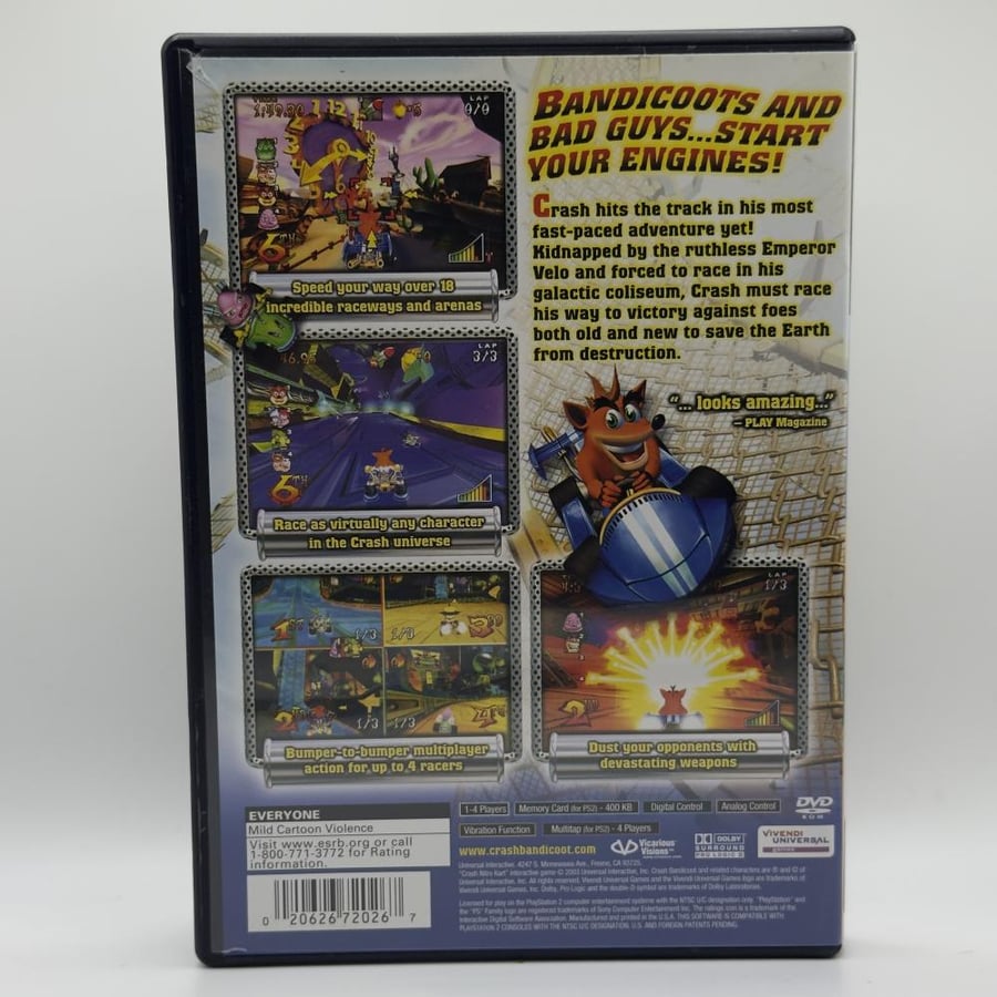 Crash nitro kart (ntsc)
