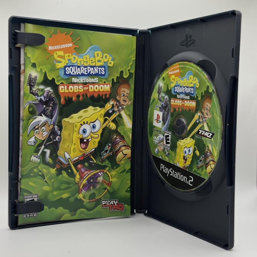 SpongeBob SquarePants Nicktoons Globs Of Doom (ntsc)