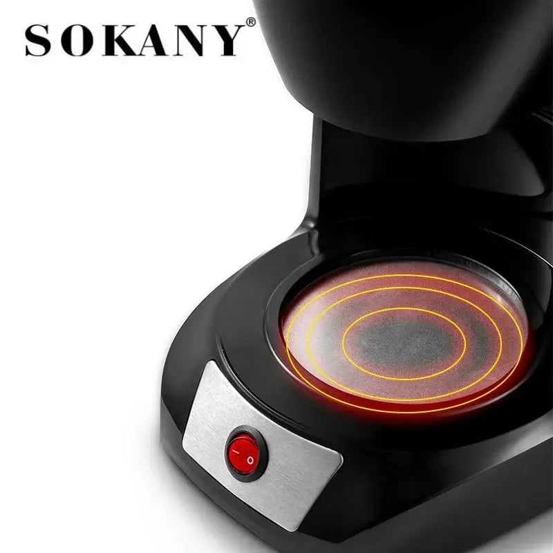 ماكينة قهوة تقطير سوكاني 6 أكواب SK-124