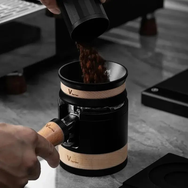 Muvna V Series 58mm Coffee Distributor Espresso WDT Distribution Portafilter Holder Dosing Ring Barista Tools Cafe Accessories