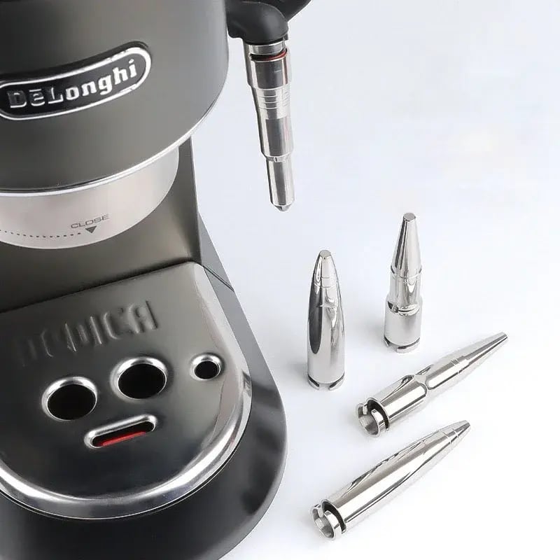 فوهة بخار ستانلس ستيل 304 مطورة لآلات قهوة ديلونجي EC680/685/9335/9665 - ملحقات بخار موسعة سهلة الاستخدام