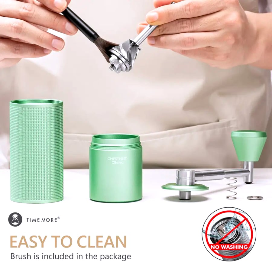 مطحنة القهوة اليدوية TIMEMORE Chestnut C3S Pro / C3ESP Pro مع كرنك قابل للطي S2C لدغ داخل مطحنة إسبريسو يدوية محمولة