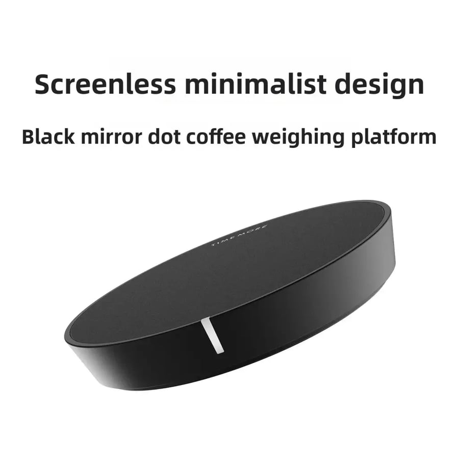ميزان قهوة ذكي TIMEMORE Black Mirror Dot - اتصال بلوتوث ودقة احترافية