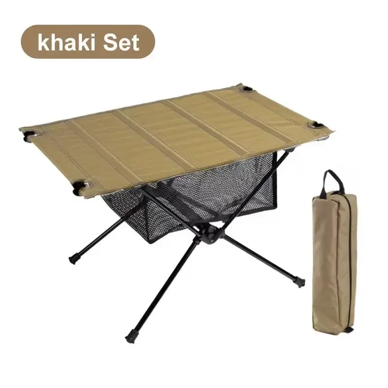 طاولات سياحية محمولة من سبائك الألومنيوم للنزهات في الهواء الطلق من WESTTUNE Camping خفيف الوزن 1680D Oxford