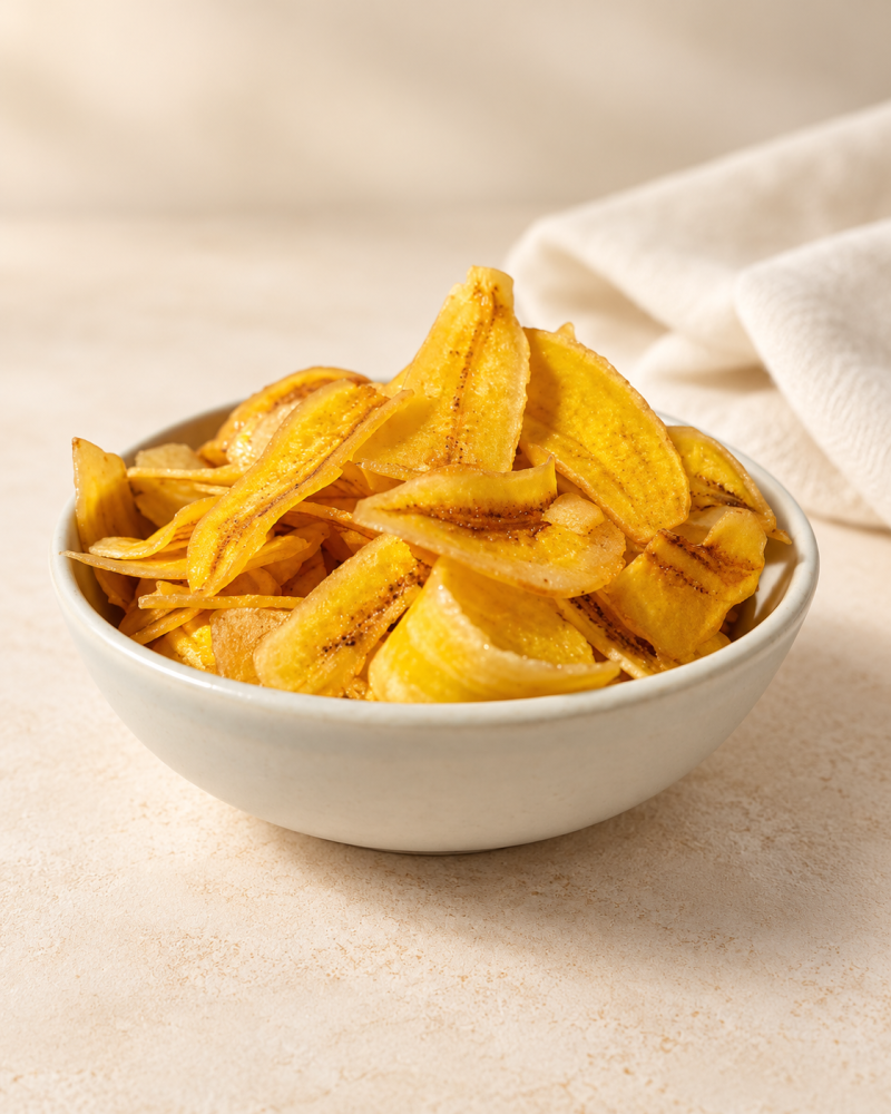 رقائق الموز المقرمشة بالنكهة الحلوة – Nangta Crispy Saba Banana Chips | سناك صحي ولذيذ