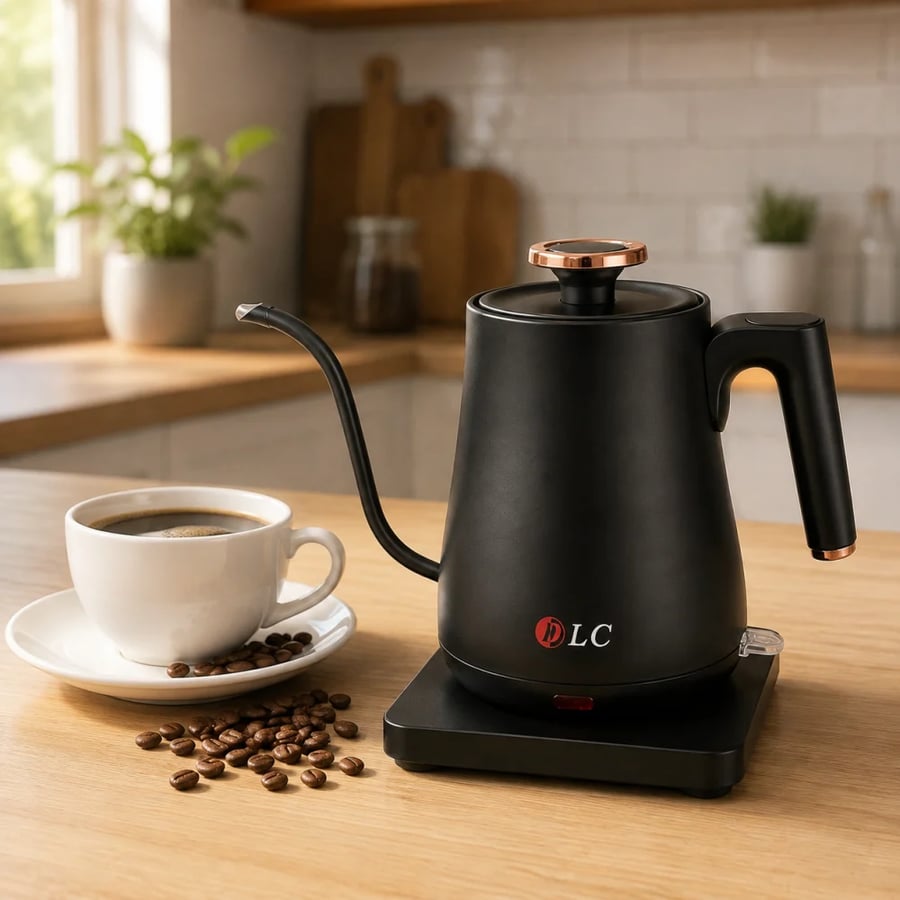 دي ال سي غلاية كهرباء V60  باريستا سعة 1 لتر DLC-38110
