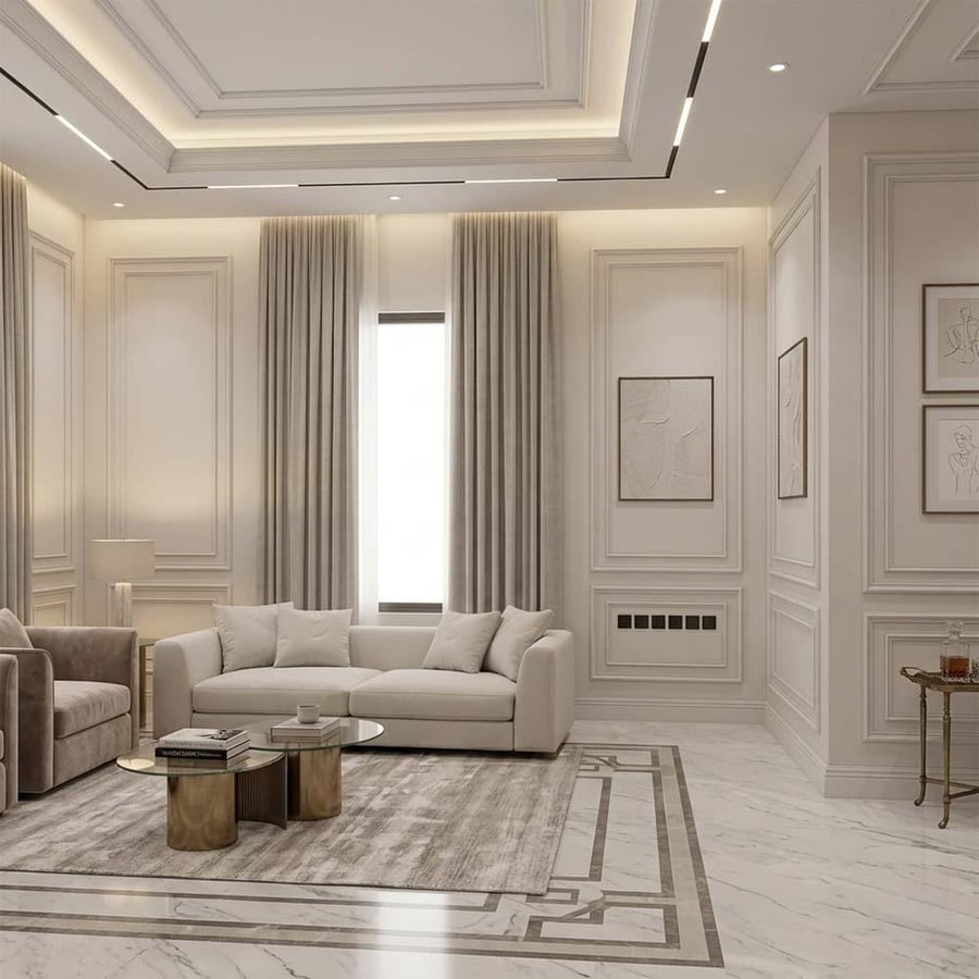 ستارة امريكي خطين بلاك اوت وشفيون - 200x300 سم - اوف وايت