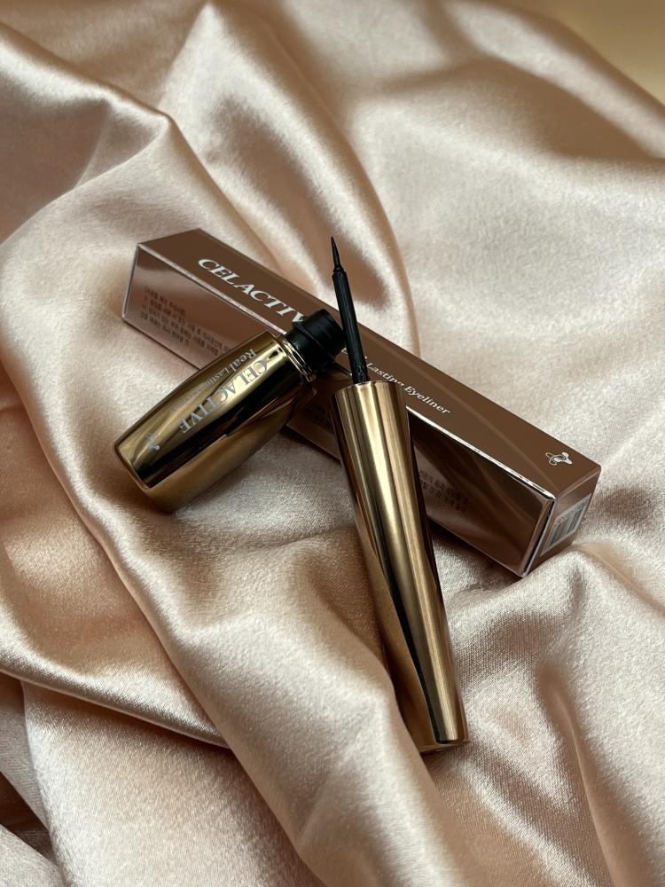 CELACTIVE Real Lasting Eyeliner – آيلاينر ثابت يدوم طوال اليوم بلون أسود فائق الكثافة