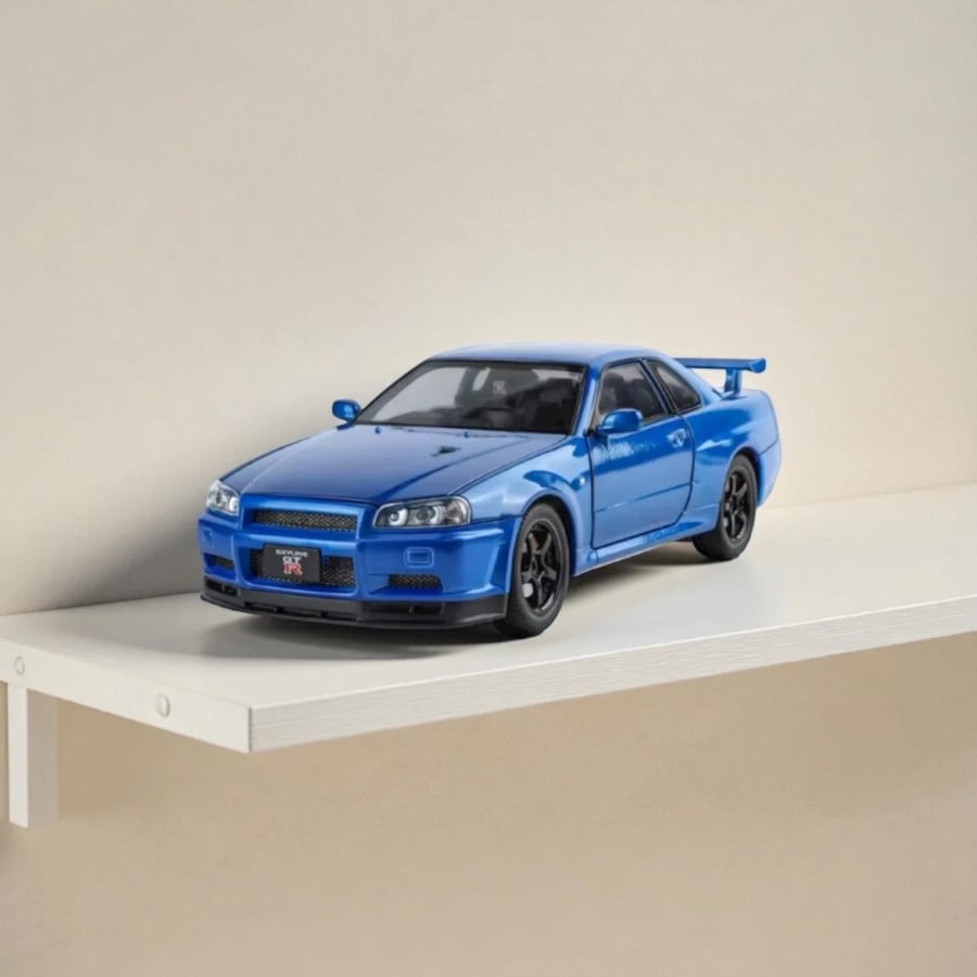مجسم سكايلاين GTR R34 1:18