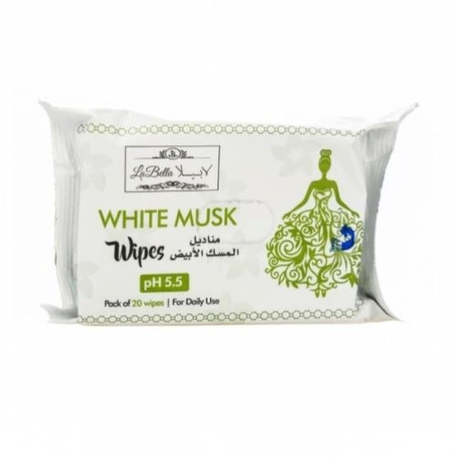Women's tissues with white musk from Labella - 20 tissues