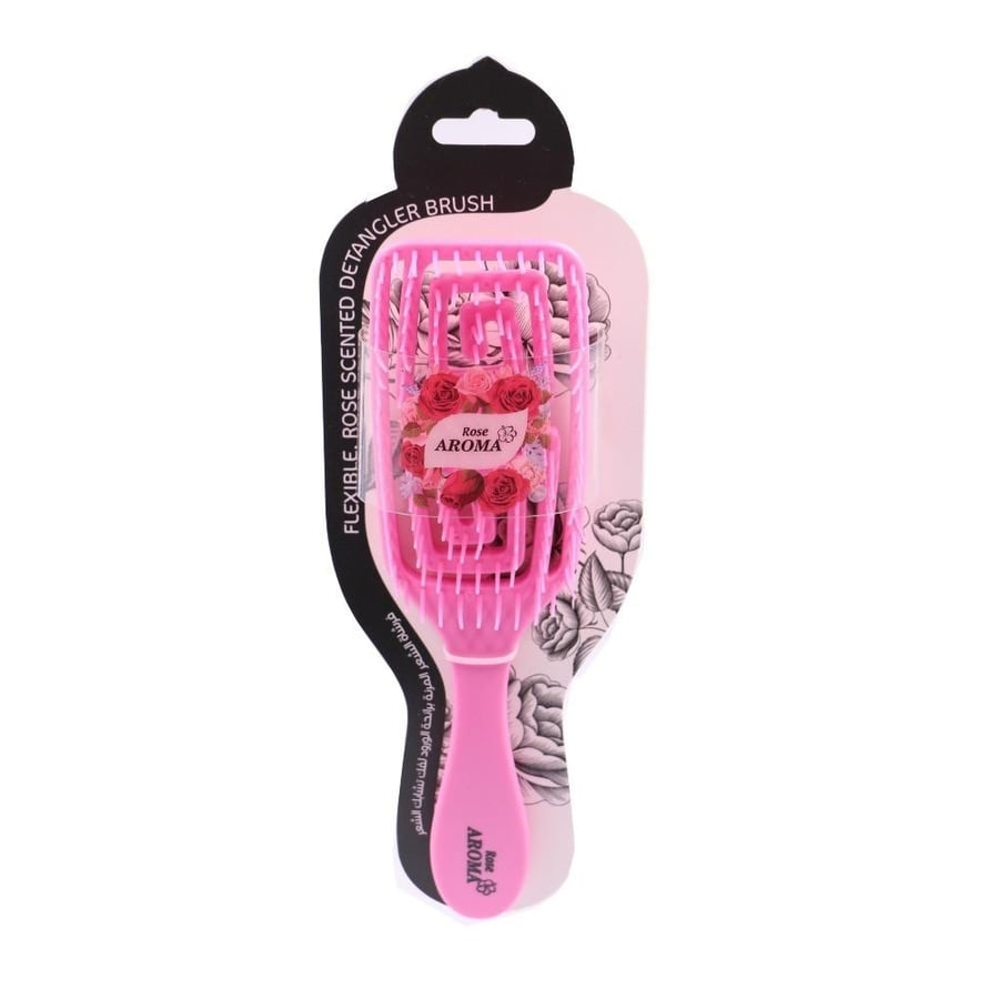 فرشة شعر ناعمة بروائح متعددة لفك التشابك Rose Aroma