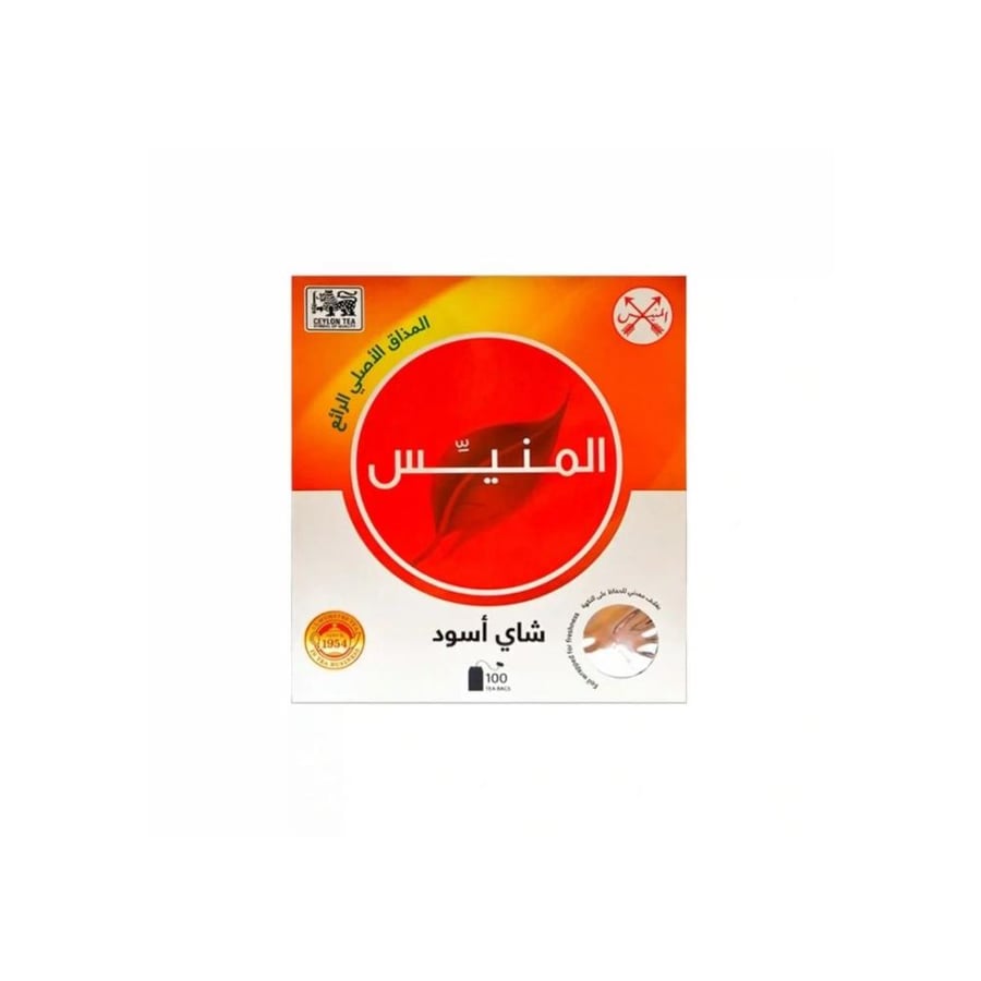 شاي المنيس ابيض 100علاقي
