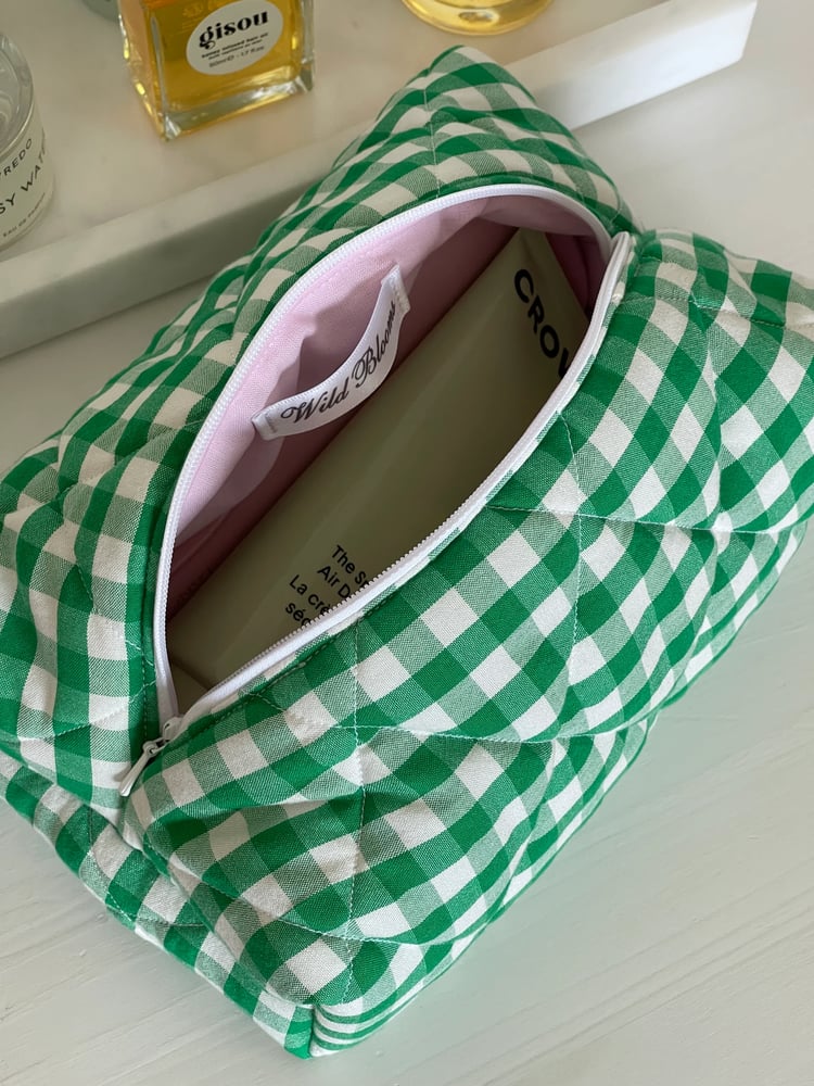 GREEN GINGHAM
