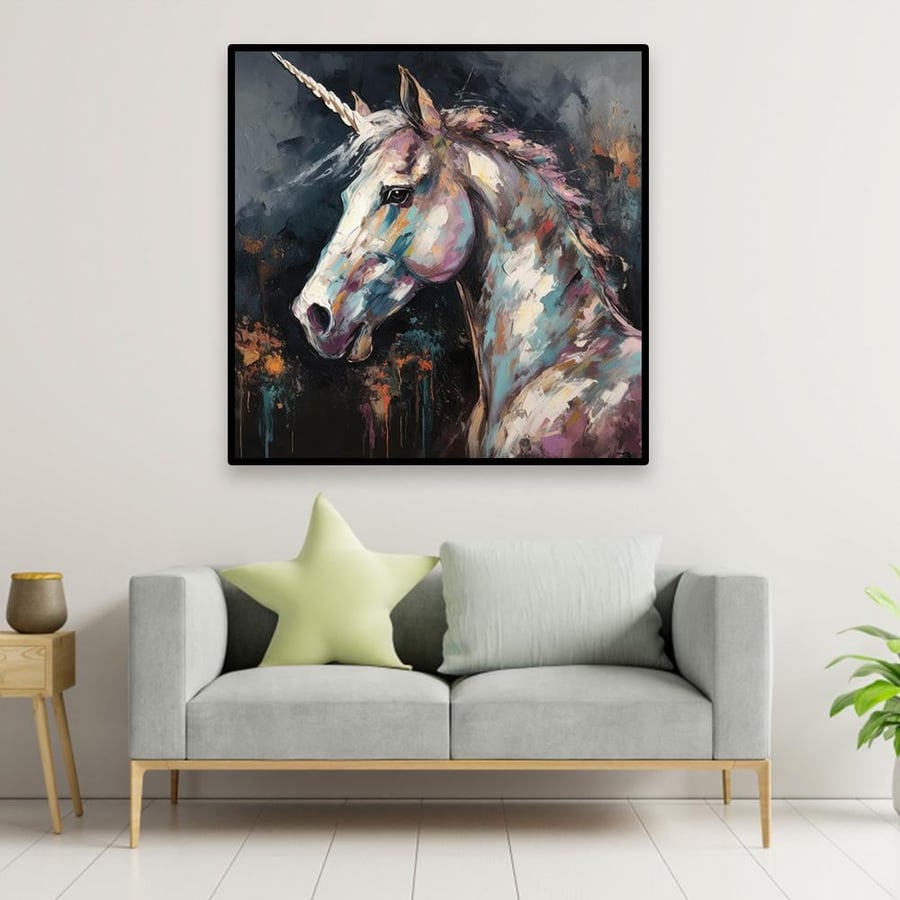 لــــوحات الخيل  بتصميم عــــصــري  - تحفة دارك للوحات الجدارية