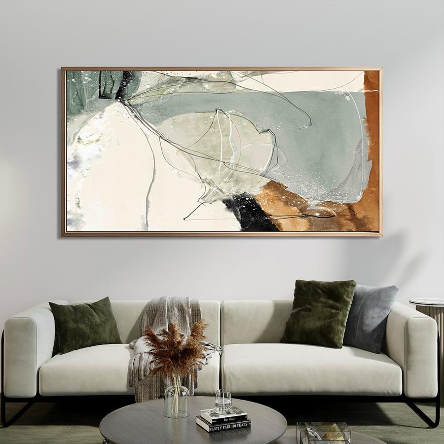 Wall art abstract art with modern design
