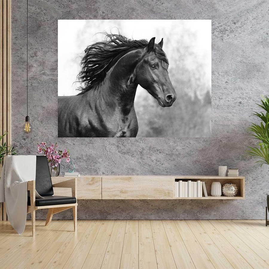 لــــوحات الخيل  بتصميم عــــصــري  - تحفة دارك للوحات الجدارية