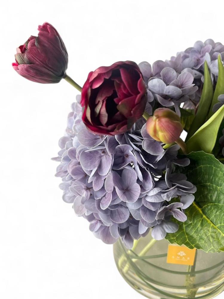 Pure vase “Purple “
