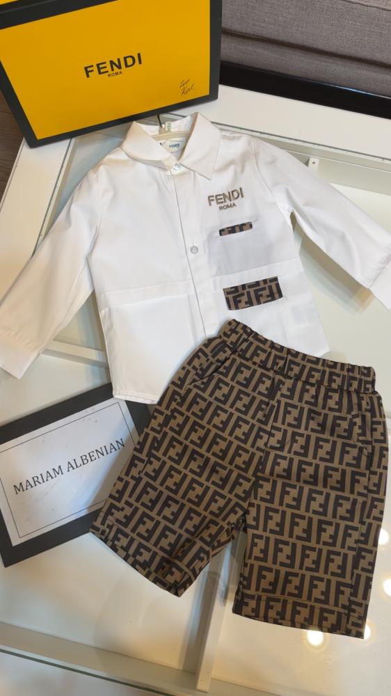 Fendi set shirt + shorts