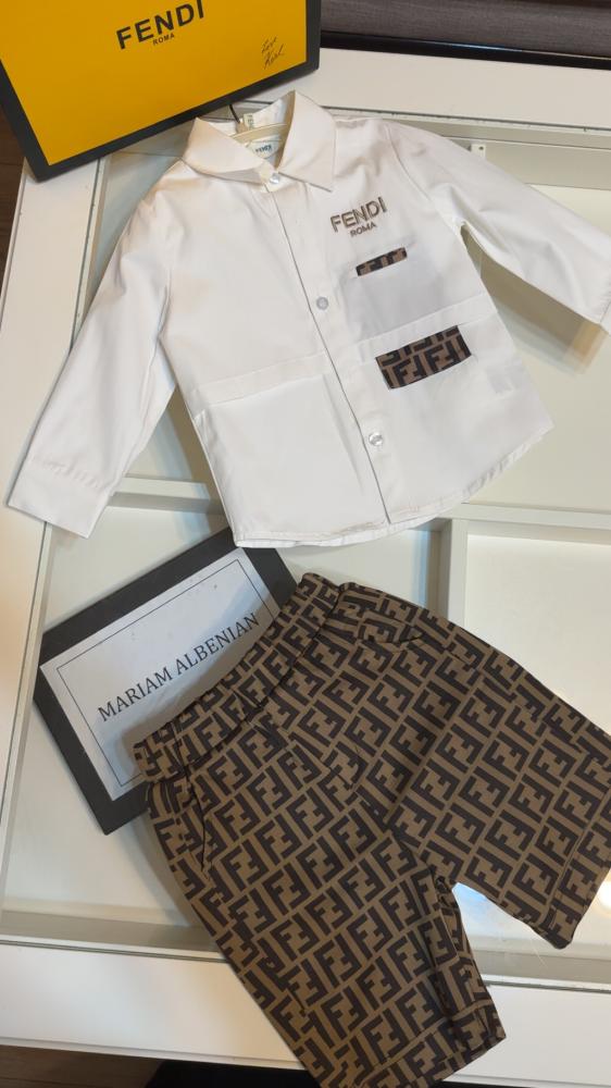 Fendi set shirt + shorts