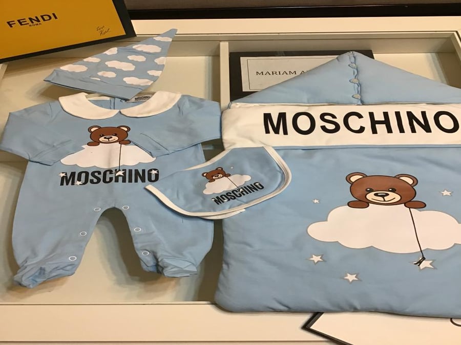 Moschino newborn set