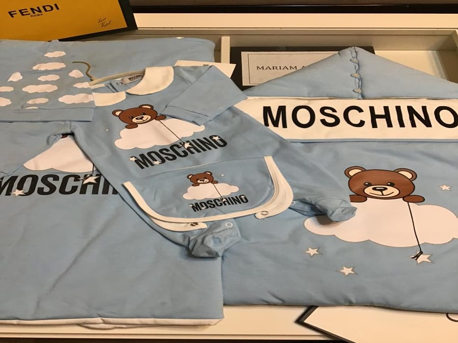 Moschino newborn set