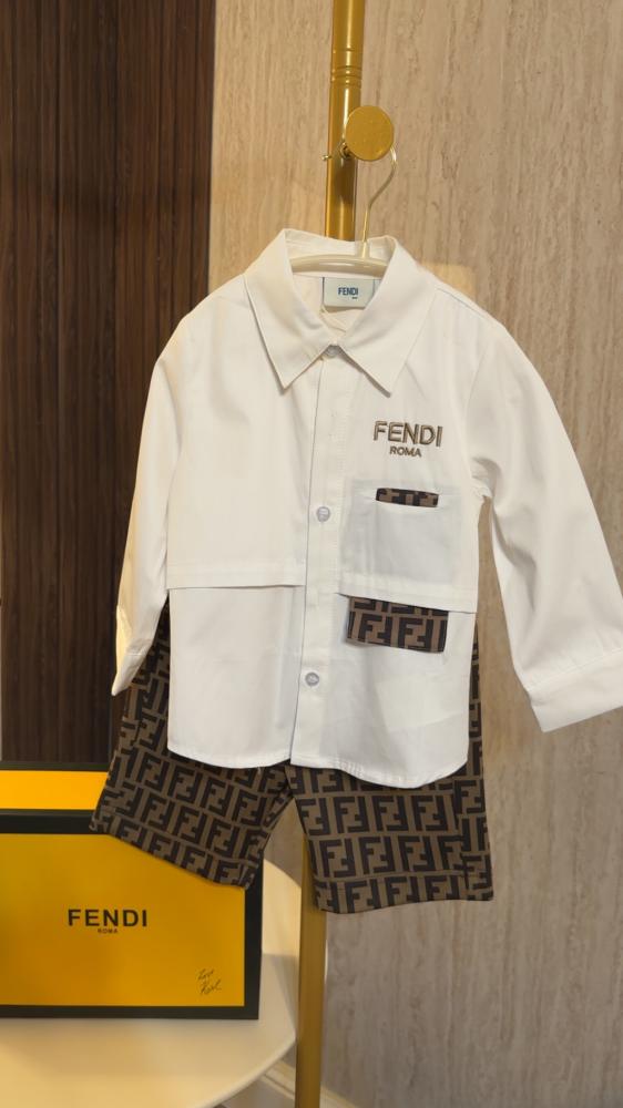 Fendi set shirt + shorts
