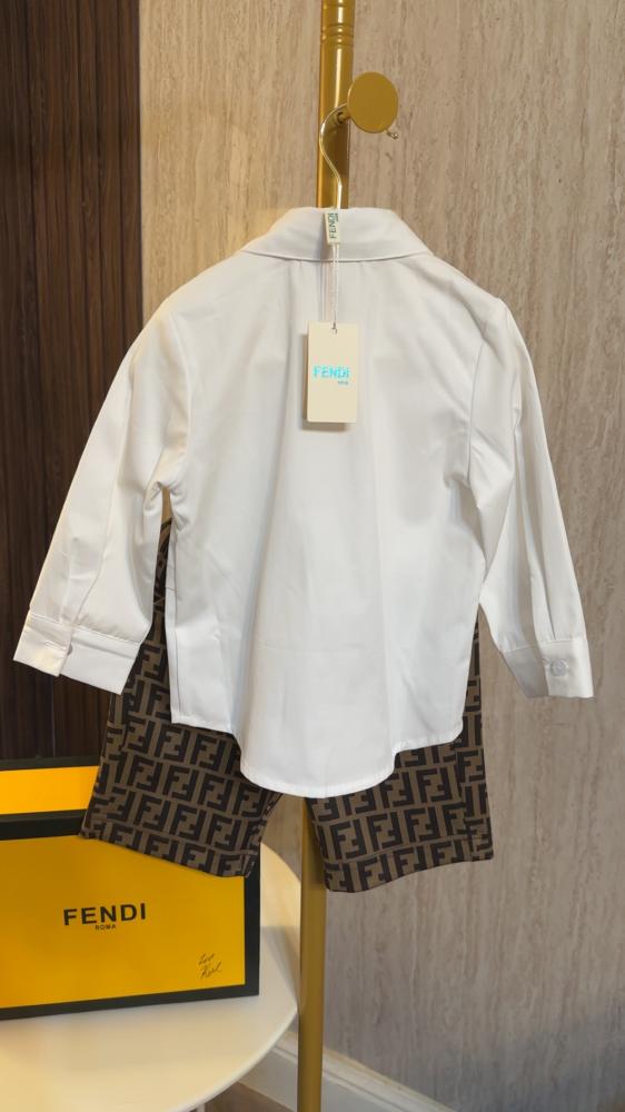 Fendi set shirt + shorts