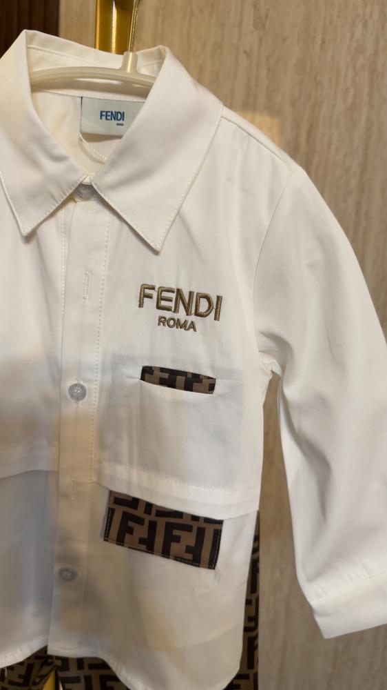Fendi set shirt + shorts