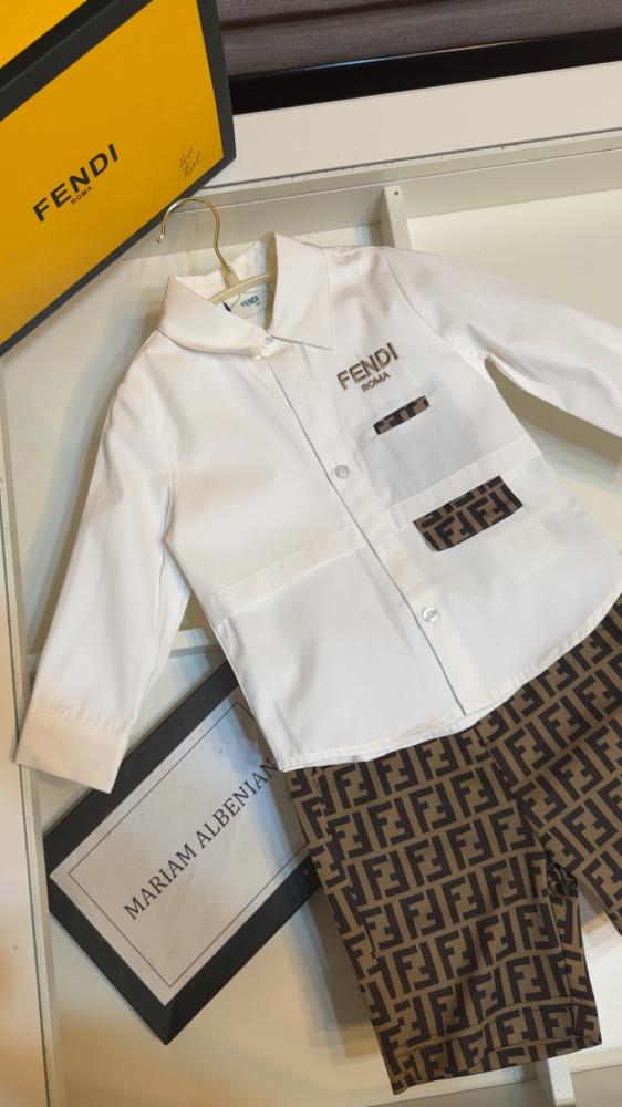 Fendi set shirt + shorts