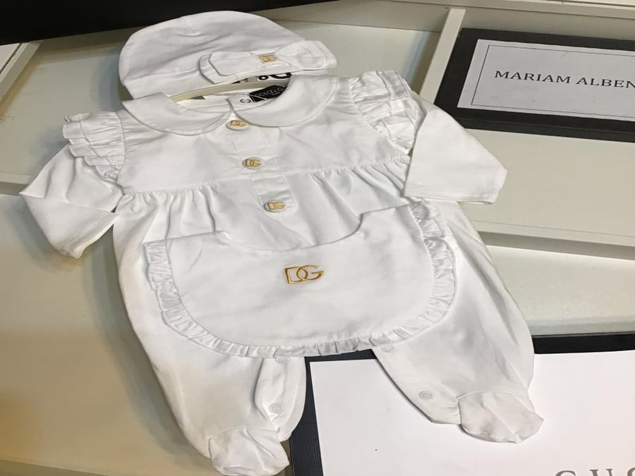 Duchess Gabana girls' romper