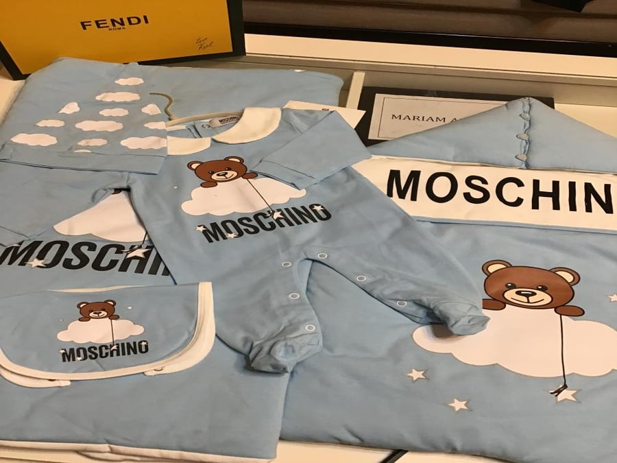 Moschino newborn set