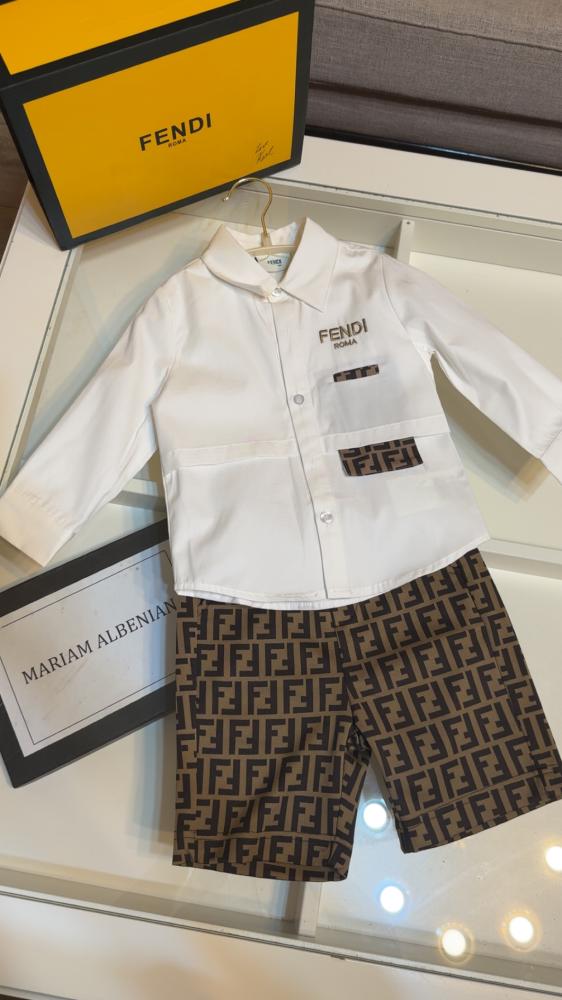 Fendi set shirt + shorts