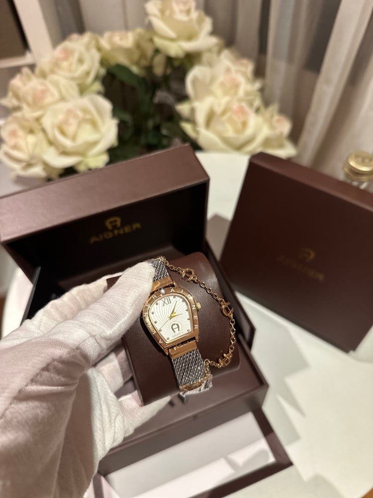 Agnar watch in silver and gold